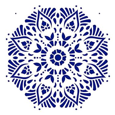 Imagem de Stencil de Acetato para Pintura OPA 30,5X30,5 2298 Mandala II Camada II