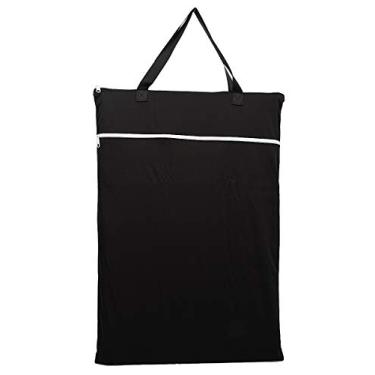 Imagem de Hibaby Saco grande para fraldas de pano molhado/seco para fraldas reutilizáveis ou lavanderia