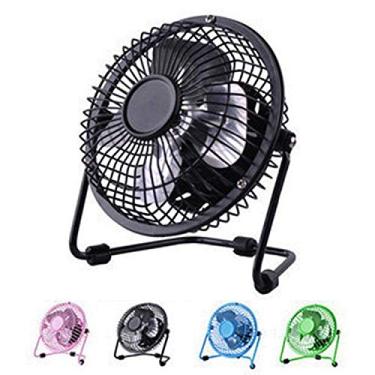 Imagem de Mini Ventilador Usb Portátil De Mesa em metal