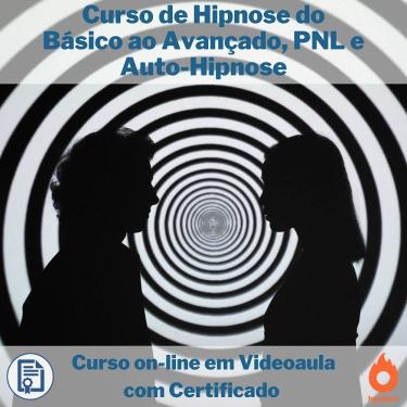 Imagem de Curso on-line em videoaula de Hipnose do Básico ao Avançado, PNL e Auto-Hipnose com Certificado