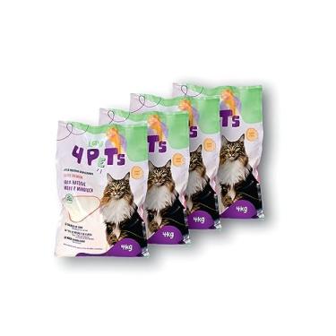 Imagem de Areia Higiênica de Milho e Mandioca Biodegradável Para Gatos, Grãos Mistos, Lov4Pets - Livre de Poeira 16Kg