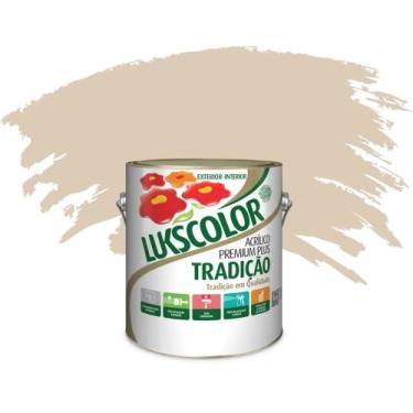 Imagem de Lukscolor  tinta latex acrilica 3,6l perfumada varias cores, Areia