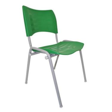 Imagem de Cadeira Secretaria Turim Fixa BC - Maiart, Verde