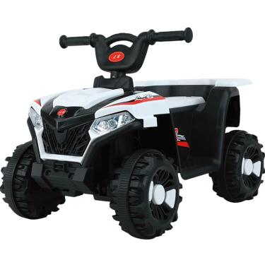 Imagem de Quadriciclo Eletrico Infantil Zippy Toys ATV Super 6V Branco