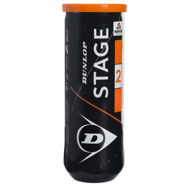 Imagem de Bola de Tênis e Beach Tennis Dunlop Stage 2 Laranja 