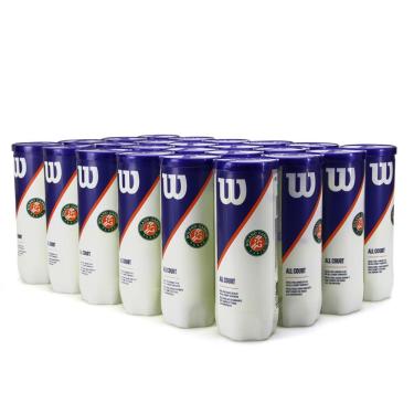 Imagem de Bola de Tênis Wilson Roland Garros All Court - Caixa com 24 Tubos