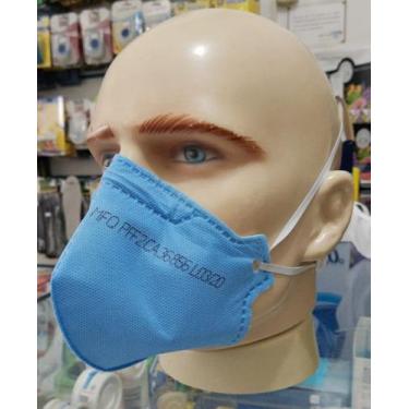 Imagem de Máscara de Proteção sem Válvula PFF2 CA: 36.856 - M.F.Q. Caixa com 100