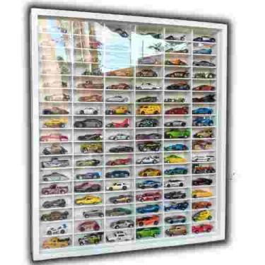 Imagem de Expositor 102 Nichos - Escala 1:64 carrinhos cod 13901 - MAG ART STORE