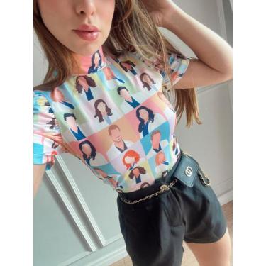 Imagem de Blusa princesa gola alta tl grey's anatomy - TAIS LOURANI TSHIRTERIA, 