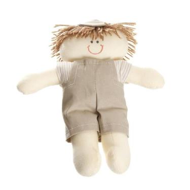 Imagem de Boneco Lu Quarto Bebê Infantil Menino - Potinho de Mel