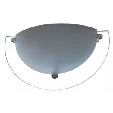 Imagem de Arandela Meia Lua Luxo 2 Vidros Blumenau