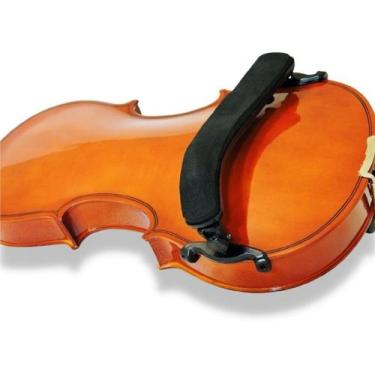 Imagem de Espaleira Violino 4x4 3x4 Ajustável Profissional Preta - SCARLETT