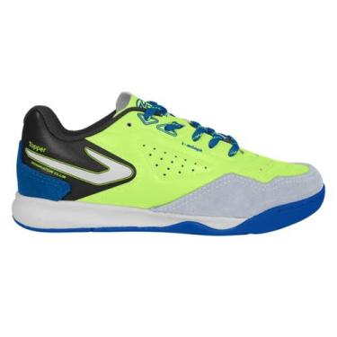 Imagem de Tênis Futsal Topper Dominator Club V Infantil, Tp08120004, 34, TP08120