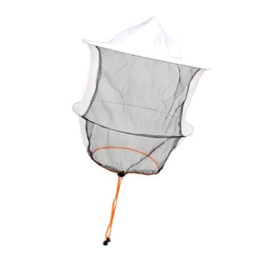 Imagem de MotiveTech Chapéu de apicultura com véus de alta visibilidade, equipamento de pesca, boné de apicultura respirável e resistente para pescadores e fazendeiros