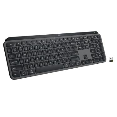 Imagem de Logitech Teclado Sem Fio Mx Keys S, Perfil Baixo, Digitação Precisa E Silenciosa, Teclas Programáveis, Retroiluminação, Bluetooth, Usb C Recarregável, Para Windows Pc, Linux, Chrome, Mac - Graphite