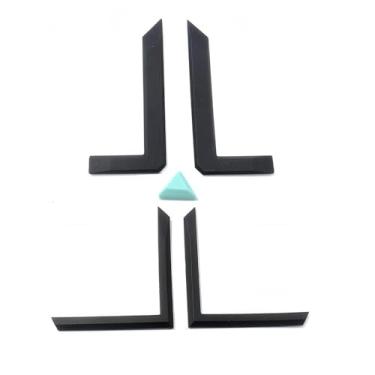 Imagem de Capa preta D-shell borracha antiderrapante pés substituição para Asus TUF Gaming A15 FA507 FA507RC FA507RC FA507RF FA507RW FA507RM FA507RR FA507RC FA507RE/ F15 FX507 FX507ZC FX507ZM FX507ZR FX507VR V