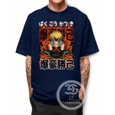 Imagem de Camiseta Boku no Hero Anime Mangá Camiseta  Anime  100% Algodão Malha 