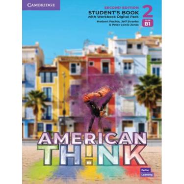 Imagem de American Think 2 Sb With Wb Digital Pack - 2Nd Ed