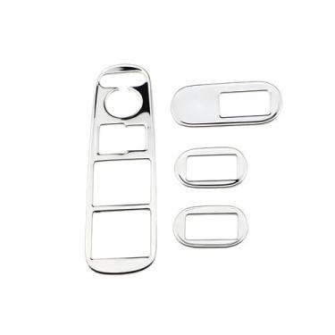 Imagem de Adesivo Para Painel De Botão Do Elevador De Janela Do Carro Honda HRV 