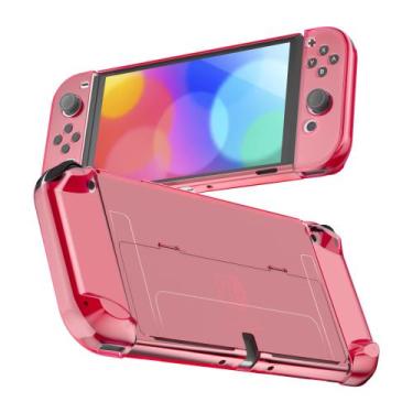 Imagem de Capa protetora para Nintendo Switch OLED RHOFALL Red - RHOTALL
