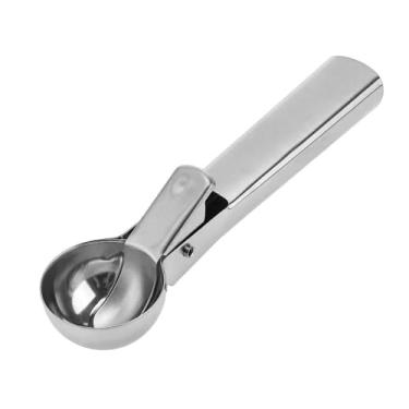 Imagem de Colher grande de bolas de neve, colher de sorvete de aço inoxidável durável para cozinha doméstica
