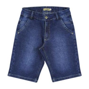 Imagem de Bermuda Look Jeans Tradicional Jeans - UNICA - 14-Masculino