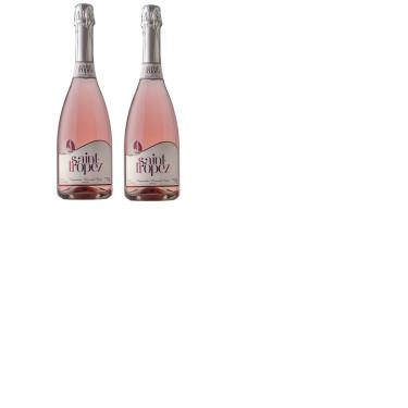 Imagem de Kit Espumante Saint Tropez Moscatel Rosé - 750ml 2 unidades