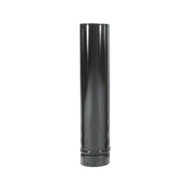 Imagem de Cano chamine esmaltado preto 50 cm 110 mm - VENAX