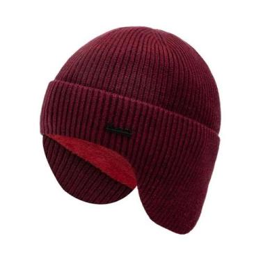 Imagem de Gorro De Inverno Masculino Com Protetor De Orelhas, Quente, Estiloso E