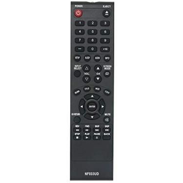 Imagem de Novo controle remoto NF033UD para Emerson Sylvania TV LD370SSX LD190SS1 RLD190EM1 LD190EM1 LD190EM2 LD260EM2 LD320EM2