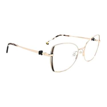 Imagem de Ana Hickmann AH10041 09A - Óculos de Grau Dourado