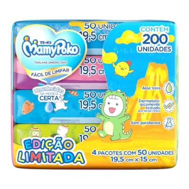 Imagem de MamyPoko Lenços Umedecidos Edição Limitada 200 Unidades