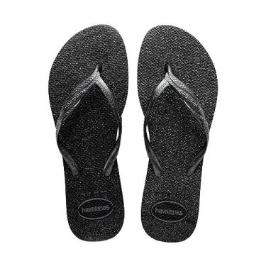 Imagem de Chinelo Preto/Cinza Fantasia Gloss Havaianas Womens n° 41/42