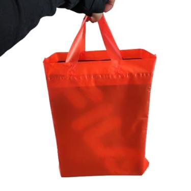 Imagem de Sacolas plásticas modelo alça fita, 15 micras de espessura alta densidade tratadas para impressão