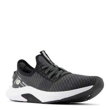 Imagem de New Balance Tênis feminino DynaSoft Nergize Sport V2 Cross Trainer, Preto/Branco/Team Cream, 8.5 Wide