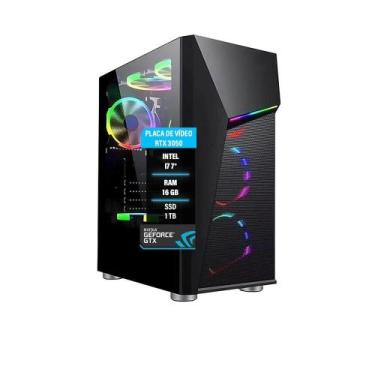 Imagem de Pc Gamer Intel Core I7 7 Rtx 3050 16Gb Ram Ssd 1Tb - Amorim Tech