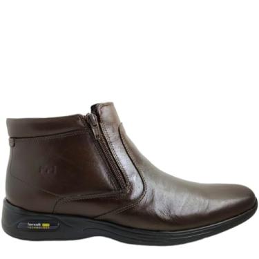 Imagem de Botina Social Masculina em Couro Confort Ferricelli Ranover Rnv60020