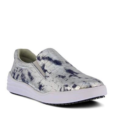 Imagem de Spring Step Tamanco feminino Waevo-Choppers, Prata, 35