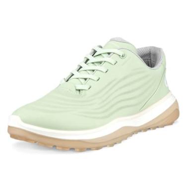 Imagem de ECCO Sapato de golfe feminino Lt1 híbrido impermeável, Matcha, 7-7.5