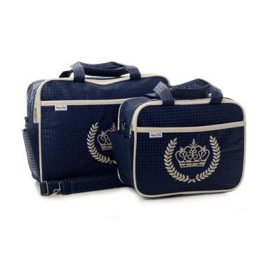 Imagem de Kit Bolsa Bebe Para Maternidade Menino/menina - Rizzicomercio, Azul Ma