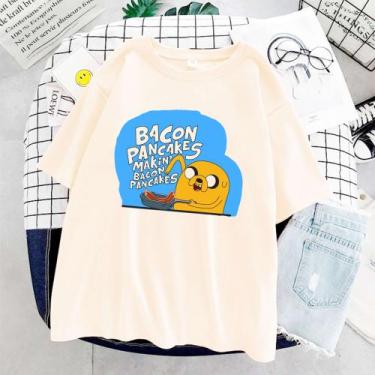 Imagem de Camiseta Adventure Time Jake Pancakes - sneko, Offwhite, GG
