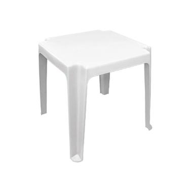 Imagem de Mesa Lateral para Área Externa Lesis Branca