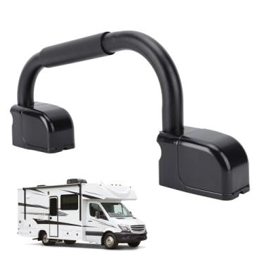 Imagem de Corrimão para veículos recreativos, Alça de mão dobrável em liga de alumínio, barra de apoio, Substituição maçaneta auxiliar porta de entrada do trailer, Fácil de instalar