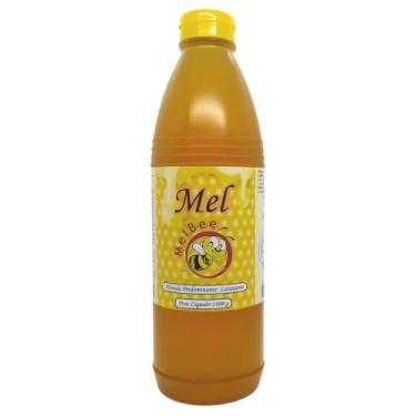 Imagem de Mel Puro - Bisnaga 1 Litro (1,4 Kg) - Florada Laranjeira - Apiário Mel