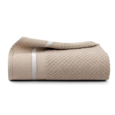 Imagem de Toalha Banho Super Grossa Gigante Jacquard 1,50m X 0,75 - Camaria, Beg