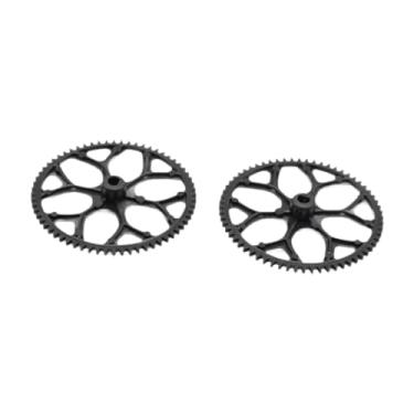 Imagem de Milageto 2PCS Controle remoto Helicóptero engrenagem Defina engrenagens principais fáceis de usar
