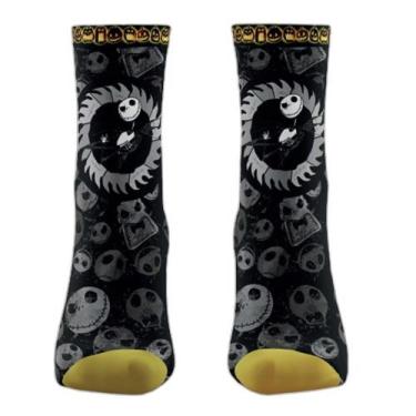 Imagem de Meias Cano Longo Jack Skellington - O Estranho Mundo De Jack