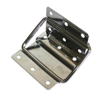 Imagem de Kit 24 Dobradiça Para Case Cromada Com Trava Yr4510