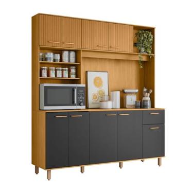 Imagem de Poliman - Kit Cozinha Núria 9 Portas 1 Gaveta Poliman