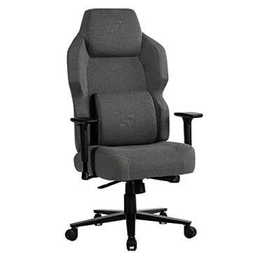 Imagem de Cadeira Gamer Elements Magna Cinza Escuro Linho